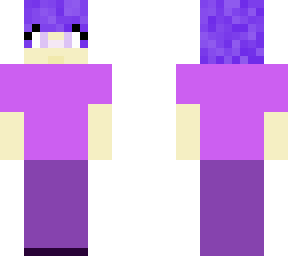 girl who likes purple