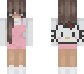 hello kitty brown hair