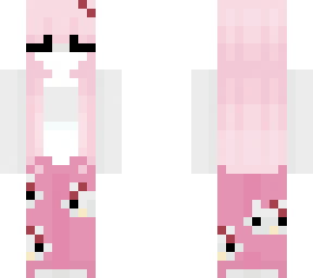 hello kitty pajama skin
