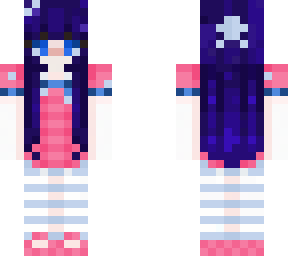 pink + blue