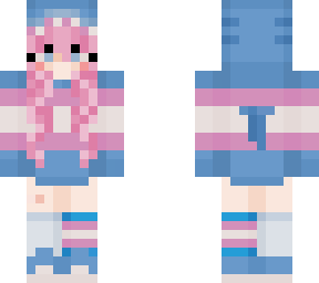 shark onesie trans girl    (blahaj forever <3)