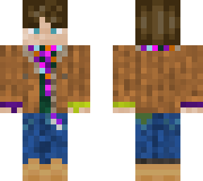 winter me skin (bright scarf)