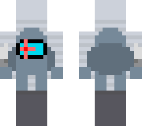 pov: the gray imposter is about to kill you (pixel art)