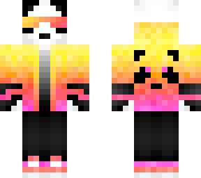 sunset panda