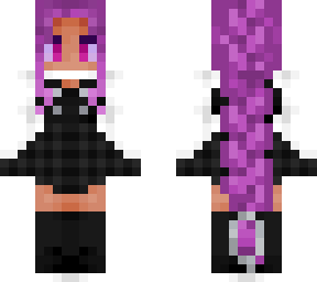 black dress rumi braid