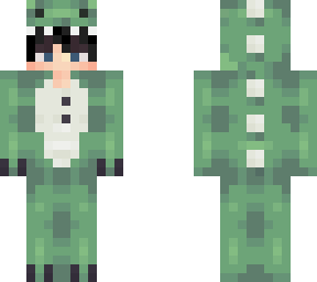 green dinosaur boy