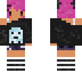 pink hair