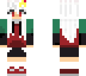 rennata aldanetta, she has red and green hoodie