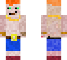 ginger gangster hippe man(notch, creeper, steve, preston plays, herebirne)