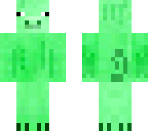 green pig