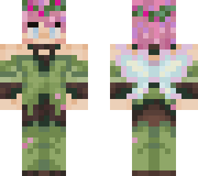 pink hair fairy