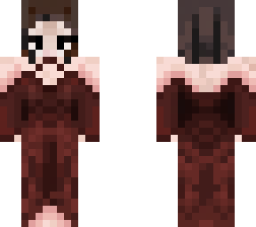 red dress