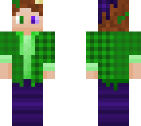 weird green halloweeny skin