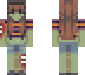 . zombie apocalypse . skintober day 17