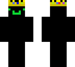 black/green basic crown