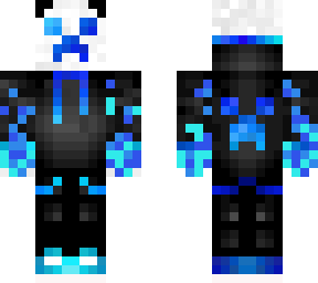 blue panda