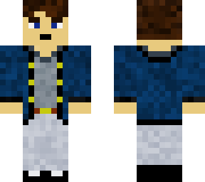 dark blue jacket minifigure