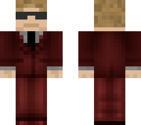 me in a red suit