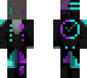 mythroknight half' n half: purple & teal