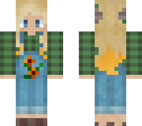 orange flower goat girl