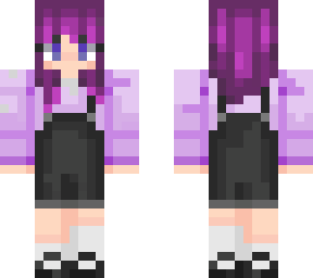 purple overall
