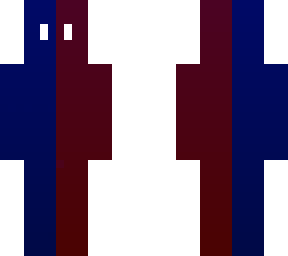 red and blue