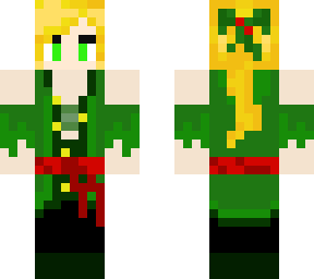 vimi con vestito di zoro rivisitato
