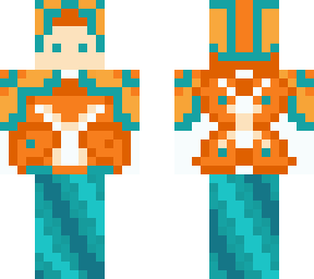 orange glazed terracotta