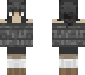 short black hair skin - awsome