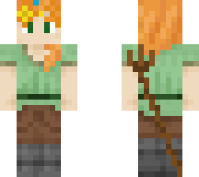 alex (alex and steve legends style) (with 3 of flowers)