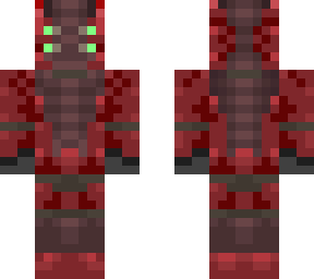 blood-red