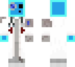blue doctor slime