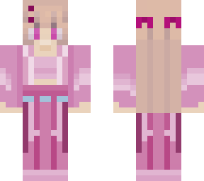 cute pink girl winter