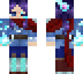 fluffy fire!! with scarf