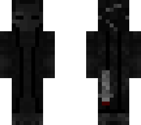 povi chose to wear a black robe