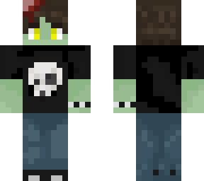 punk zombie boy