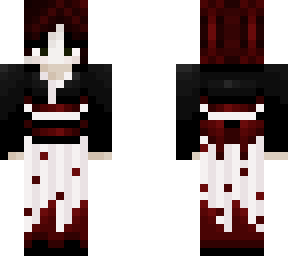 vkei kimono red black and white floral