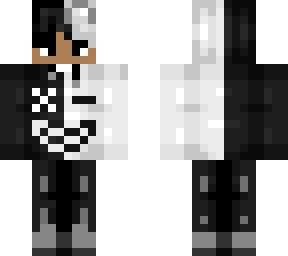 black and white boy