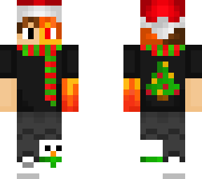 christmas fire skin