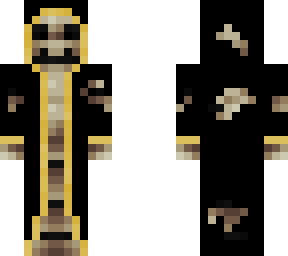 cloaked skeleton