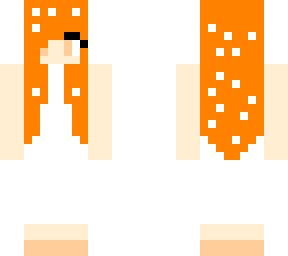 orange snowstar girl