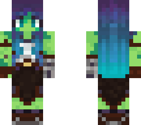 orc warrior girl