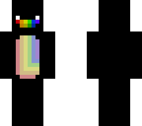 rainbow neon duck skin
