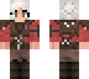 avalon (red shirt and armor)