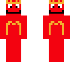 mcdonalds king (fixed)---- slim and double sided