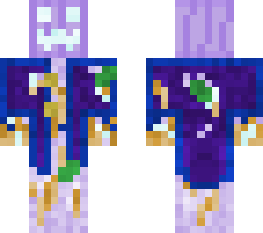 spooky purple pumpkin scarecrow