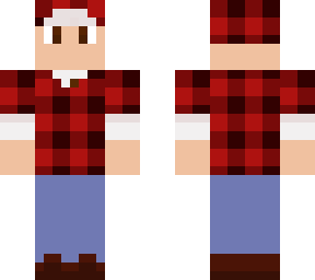 winter boy (checkered)