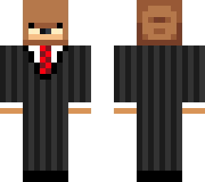 bear in a suit