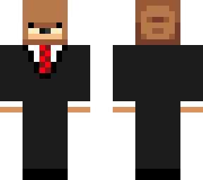 bear in suit