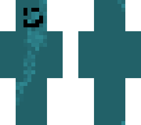 cyan scar with face
